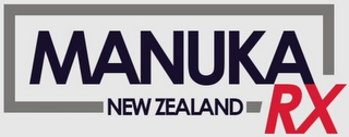 MANUKA RX NEW ZEALAND logo