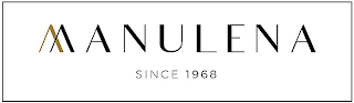 MANULENA SINCE 1968 logo