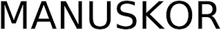 MANUSKOR logo