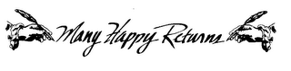 MANY HAPPY RETURNS logo