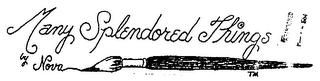 MANY SPLENDORED THINGS BY NOVA logo
