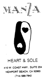 MANZA HEART & SOLE logo