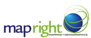 MAP RIGHT MAPPING · DEMOGRAPHICS logo