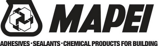 MAPEI ADHESIVES SEALANTS CHEMICAL PRODUCTS FOR BUILDING logo
