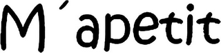 M'APETIT logo