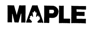 MAPLE logo
