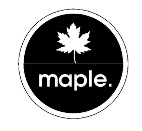 MAPLE. logo