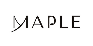 MAPLE logo