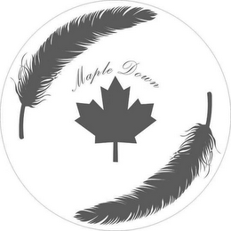 MAPLE DOWN logo