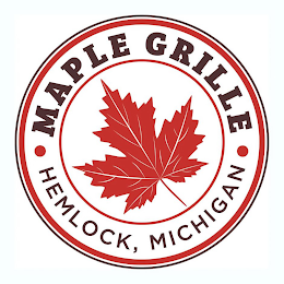 MAPLE GRILLE HEMLOCK, MICHIGAN logo