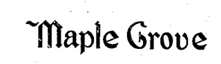 MAPLE GROVE logo