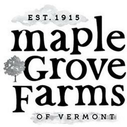MAPLE GROVE FARMS OF VERMONT EST. 1915 logo