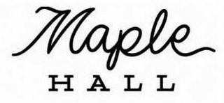 MAPLE HALL logo