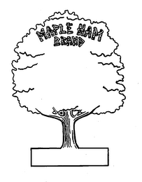 MAPLE HAM BRAND logo