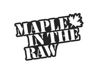 MAPLE IN THE RAW logo