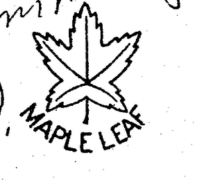 MAPLE LEAF logo