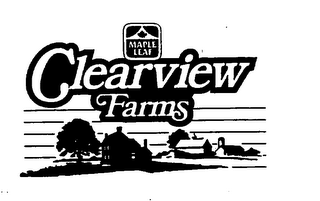 MAPLE LEAF CLEARVIEW FARMS logo