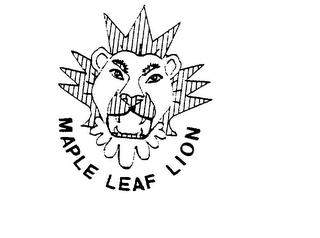 MAPLE LEAF LION logo