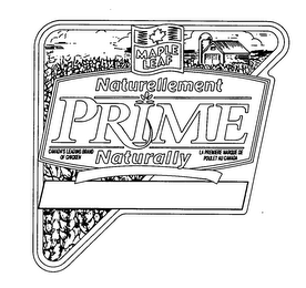 MAPLE LEAF PRIME NATURALLY logo