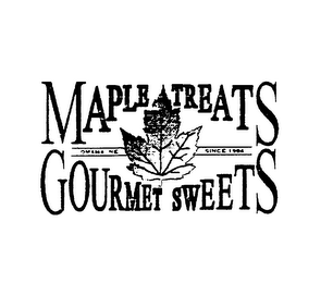 MAPLE TREATS OMAHA, NE SINCE 1994 GOURMET SWEETS logo