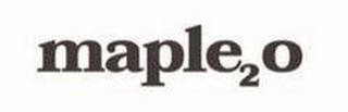 MAPLE20 logo