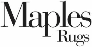 MAPLES RUGS logo
