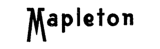MAPLETON logo