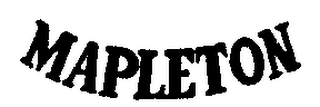 MAPLETON logo