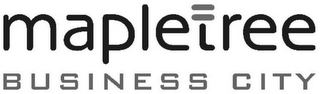 MAPLETREE BUSINESS CITY logo
