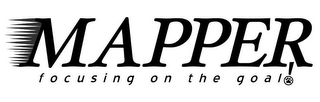 MAPPER FOCUSING ON THE GOAL! logo