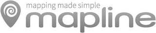 MAPPING MADE SIMPLE MAPLINE logo