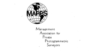 MAPPS MANAGEMENT ASOCIATION FOR PRIVATE PHOTOGRAMMETRIC SURVEYORS logo