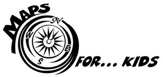 MAPS FOR... KIDS N S E W logo