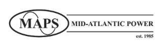 MAPS MID-ATLANTIC POWER EST. 1985 logo
