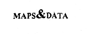 MAPS&DATA logo