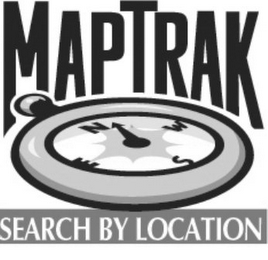 MAPTRAK SEARCH BY LOCATION logo