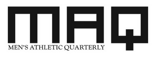 MAQ MEN'S ATHLETIC QUARTERLY logo