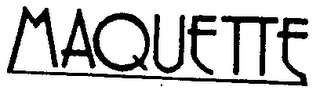 MAQUETTE logo
