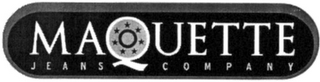 MAQUETTE JEANS COMPANY logo