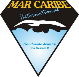 MAR CARIBE INTERNATIONAL HANDMADE JEWELRY YOU DESERVE IT logo