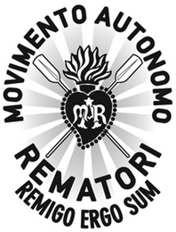 MAR MOVIMENTO AUTONOMO REMATORI REMIGO ERGO SUM logo