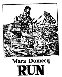 MARA DOMECQ RUN logo
