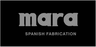 MARA SPANISH FABRICATION logo
