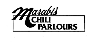 MARABI'S CHILI PARLOURS logo