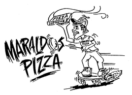 MARALDO'S PIZZA PIZZA SUPREME FAST DELIVERY logo