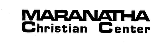 MARANATHA CHRISTIAN CENTER logo
