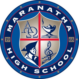 MARANATHA HIGH SCHOOL 19 65 logo