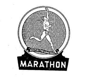 MARATHON BEST IN THE LONG RUN logo
