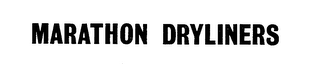 MARATHON DRYLINERS logo