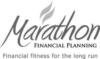 MARATHON FINANCIAL PLANNING FINANCIAL FITNESS FOR THE LONG RUN logo